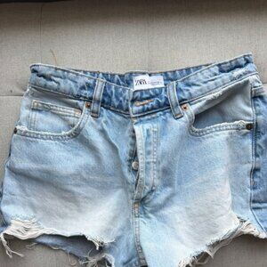 Zara denim shorts
